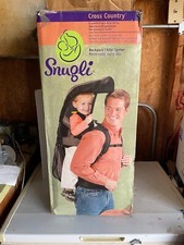 Evenflo Snugli Cross Country Toddler Infant Carrier Hiking Backpack w Box