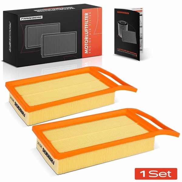 Frankberg 2X Luftfilter Satz Passend FüR CitroËN C5 C6 Peugeot 407-image