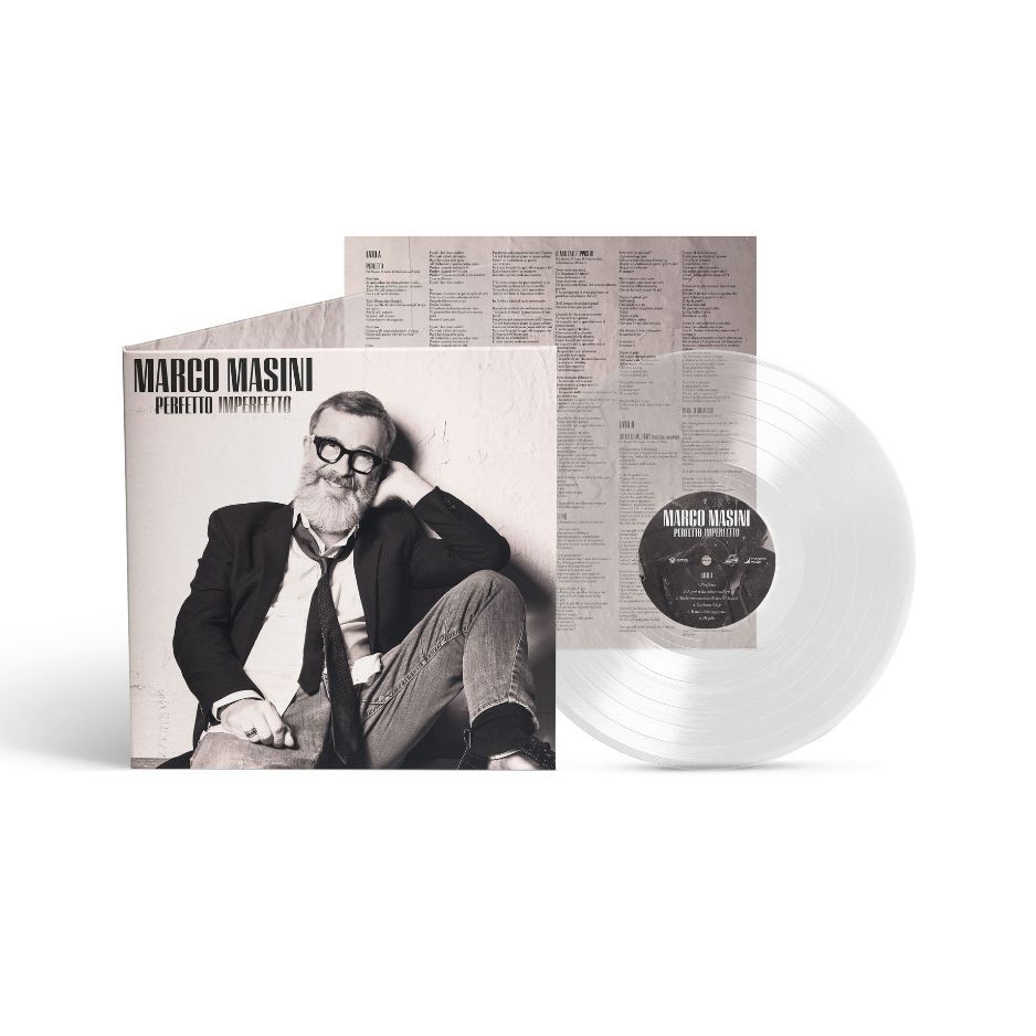 Marco Masini Perfetto Imperfetto Transparent Glass Limited Edition Vinyl LP