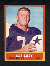 1963 Topps #82 Bob Lilly Rookie Card - EX-MT to NM Condition with sharp corners!