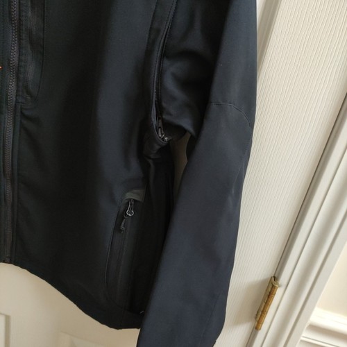 New 511 Tactical Jacket Men's M Valiant Softshell Jacket Zippered Sleeves Navy - Picture 3 of 12