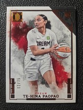 2025 Panini Impeccable WNBA TE-HINA PAOPAO RC #82 ROOKIE CARD #d 2/75 * JERSEY#