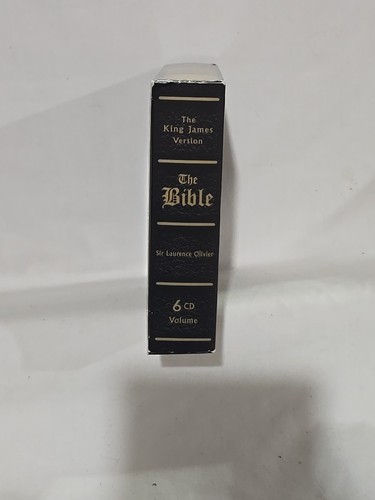 The Bible Narrated by Sir Laurence Olivier CD (Old Testament) 6 Volumes - Picture 3 of 9