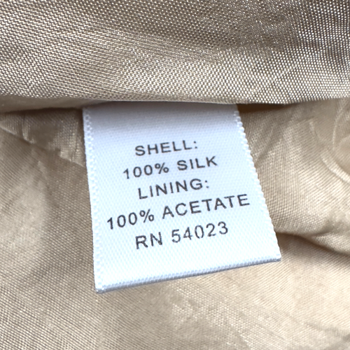 Banana Republic Gold Silk Pleated Cocktail Dress Sleeveless Draped Front Size 8 - Picture 7 of 11