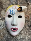Vintage Vandor 1985 Pelzman Design Baby Bottle Ceramic Mask Home Wall Decor