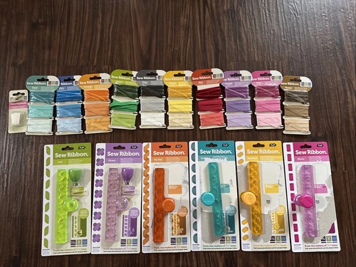 We R Memory Keepers Nähen Band Stanzen Werkzeug (6) und Band (10) Posten - Bild 1 von 4