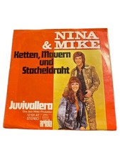 Nina & Mike Ketten Mauern Stacheldraht Vinyl Single 7" Schlager Ariola