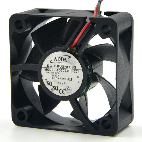 ADDA AD5024US-C71 24V 0.20A 5CM 5020 2-pin Inverter cooling fan - Picture 2 of 13