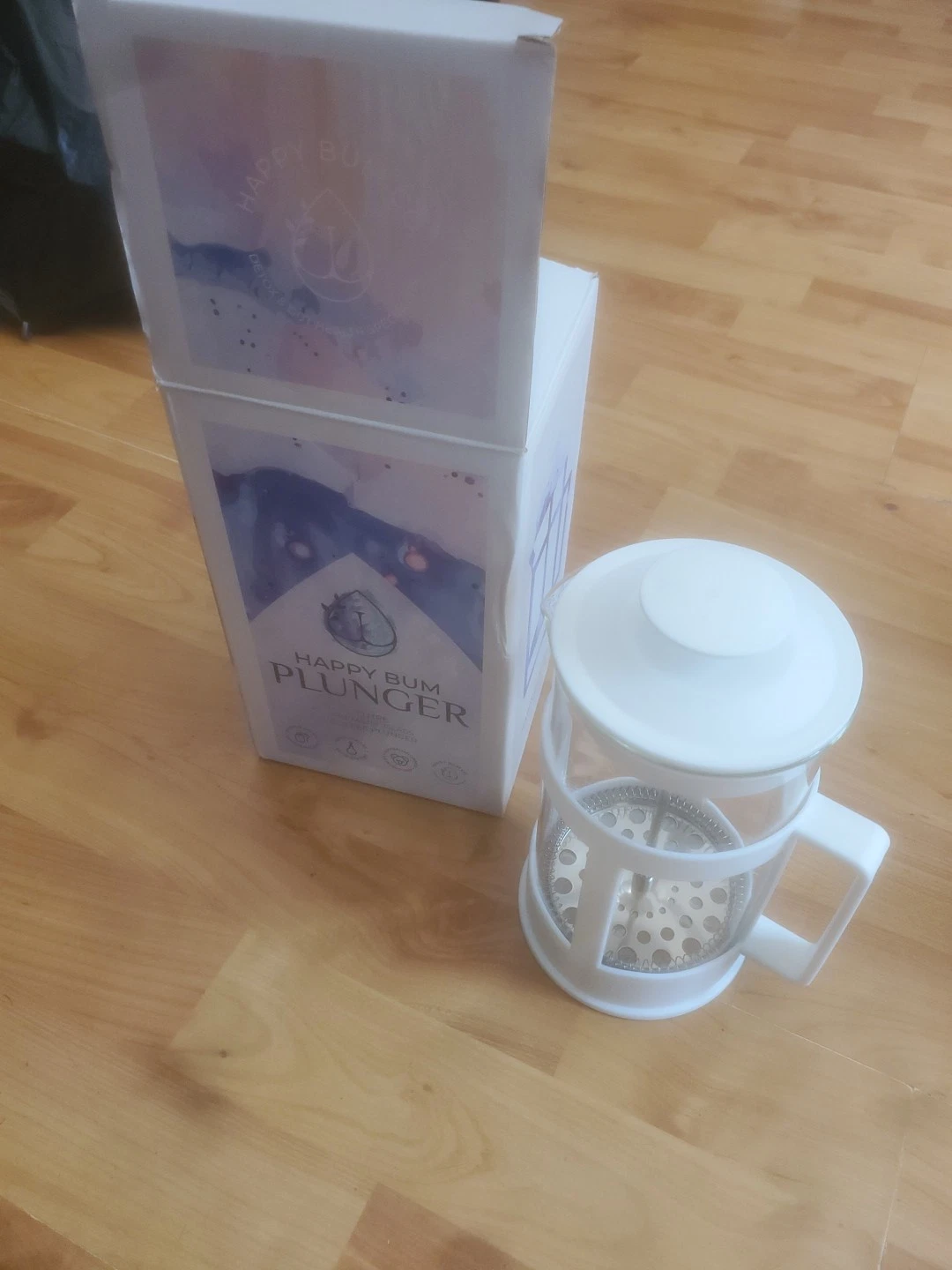 Happy Bum Co 800mL Premium Coffee Plunger