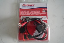 Optimate Weatherproof 12v Fused Eyelet Connection Lead TM-71