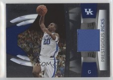 2009 Panini Prestige Prestigious Picks Blue Materials Jodie Meeks #49 Rookie RC