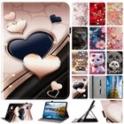 Bear Butterfly Cat Flower Tablet Case For Samsung Tab A8 A9 S6 S7 S8 S9 S10 FE