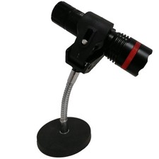 Magnetic Base Mount Flashlight Mounting Brackets Holder - Rust