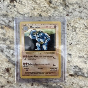 machoke pokemon card price Machoke 1995