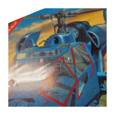 Monogram Blue Thunder Police Helicopter 1/32 Scale Movie Plastic