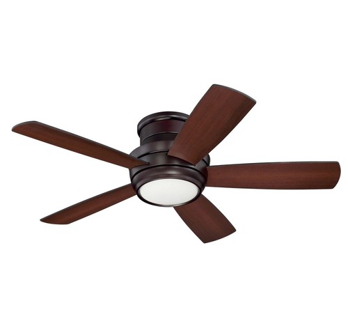 Craftmade TMPH44OB5 Tempo Hugger Ceiling Fan with Blades & LED Kit in Oiled - Picture 2 of 2