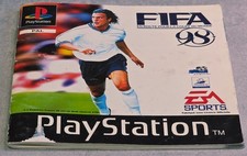 Manual Only Manual Fifa 98 Road For La Coupe Du Monde PLAYSTATION 1 PS1