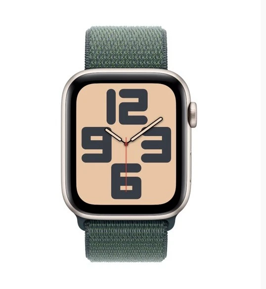 BNIB Apple Watch SE2 (2nd Gen) 44MM GPS Starlight Aluminium Lake Green Sport - Image 2 of 3