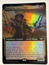 Laughing Jasper Flint (Extended Art) Outlaws of Thunder Junction Foil