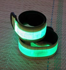 Rechargeable LED Armbands 2 PCS - High Visibility Running Gear for All Ages