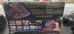 Boxed Atari Jaguar Console PAL with 3 games controller Scart lead original box