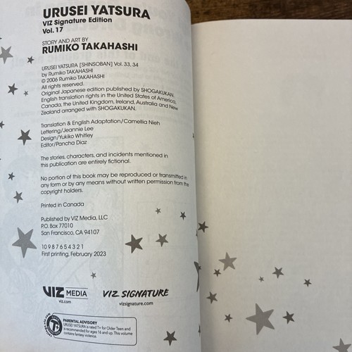 Komplettsatz Urusei Yatsura Manga Band 1-17 Lot Englisch Viz Media Erstausgabe - Bild 17 von 19