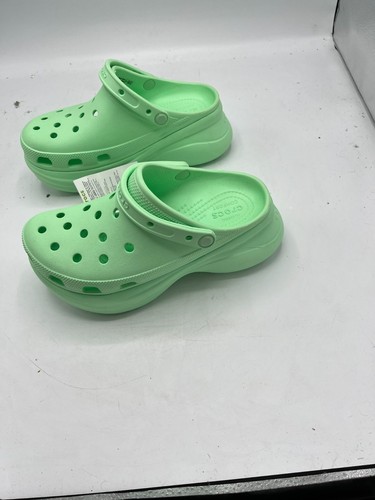 Clásico Icónico Crocs Ajuste Amplio NEO COMO NUEVO EE. UU. Mujer Talla 8 TOTALMENTE NUEVO - Imagen 4 de 7