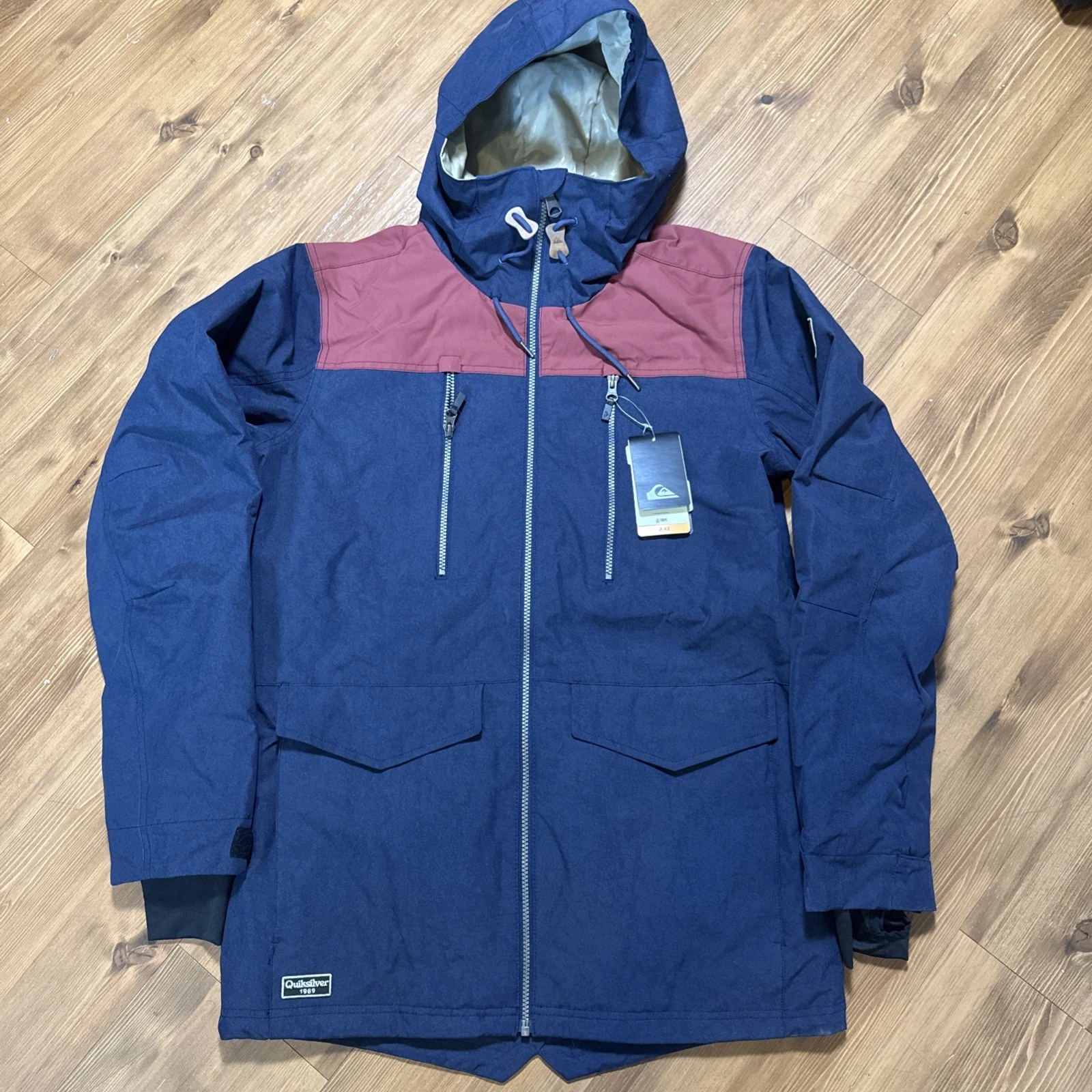 NWT QUIKSILVER Men's FAIRBANKS Snow Jacket - EQYTJ03344 BYJ0 Size Small
Opens in a new window or tab