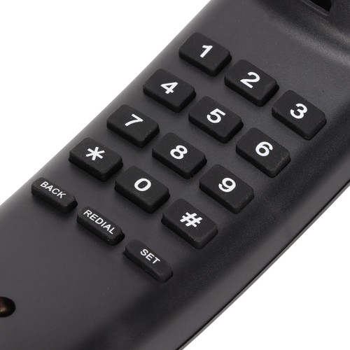 Corded Phone Redialing LCD Screen Adjustable Ringtones Wired Telephone For Ho CB - Afbeelding 18 van 24