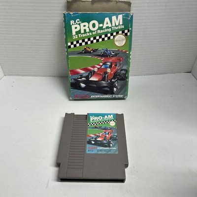 R.C. Pro-Am (Nintendo Entertainment System, 1988) With Original Box No Manual