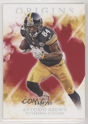 2017 Panini Origins Red 44/299 Antonio Brown #4 17nv