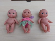 3 x  BERENGUER  DOLLS - 5" TALL - DISCONTINUED