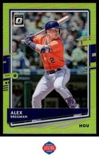 2020 Donruss Optic #131 Alex Bregman Lime Green