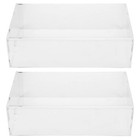  2PCS Couverture acrylique de souris Protecteur de souris Protecteur de souris