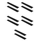  10 PCs Silikon Küchenherd -Schalter Lücken Abdeckungen Verschüttungsdichtung