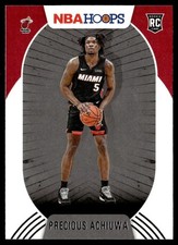 2020-21 Hoops Precious Achiuwa Rookie Miami Heat #210