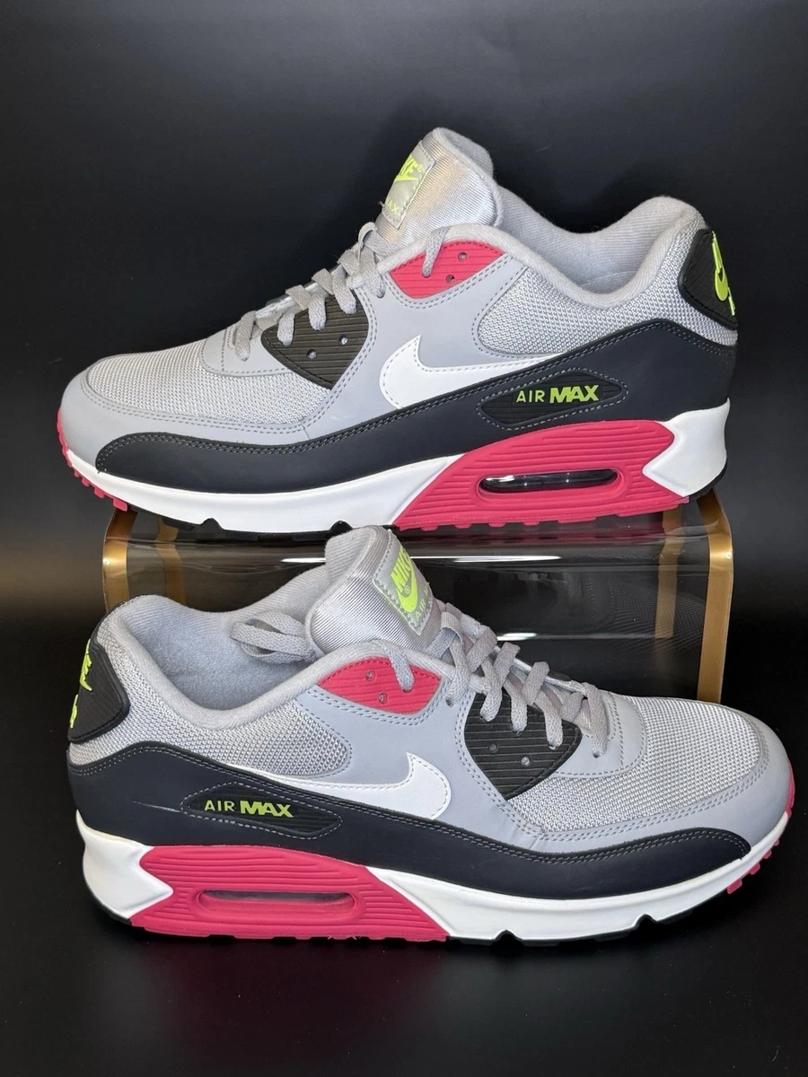 Nike Air Max 90 Essential Wolf Grey Rush Pink for Sale