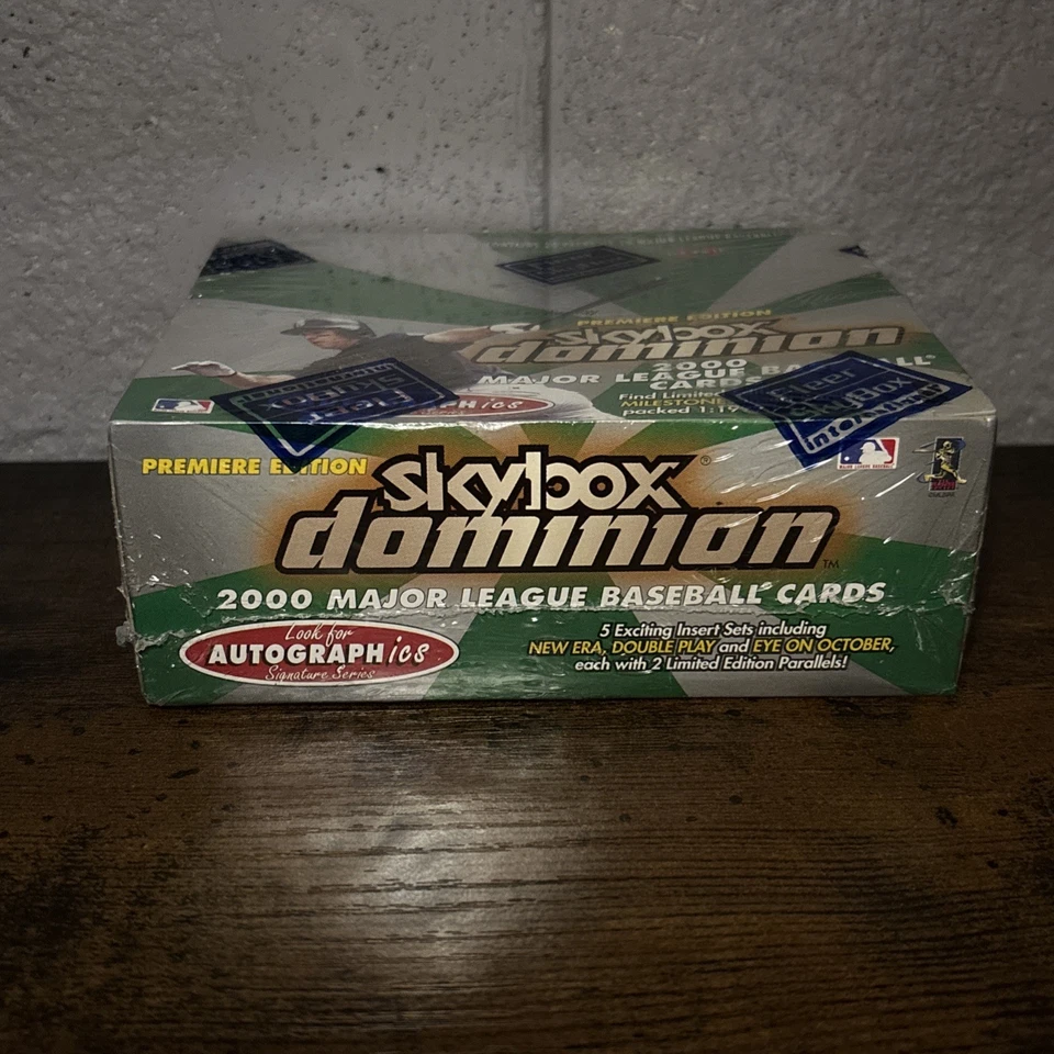 2000 Fleer Skybox Dominion Baseball Sealed Box 20 Packs  Possible Autographs - Image 2 of 3