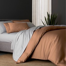 DOZ Duvet Cover Set, 100 Viscose derived from Bamboo, Organically Grown, But...