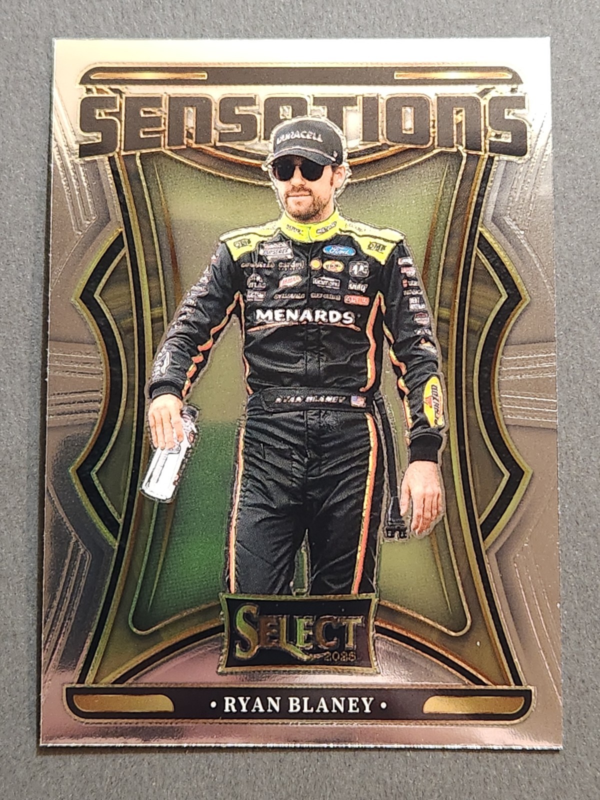 2025 Panini Select NASCAR Racing Sensations Insert #2 Ryan Blaney
