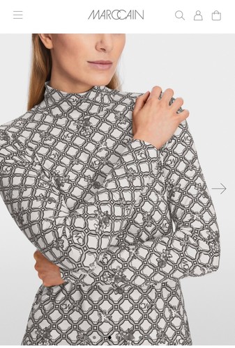 Marc Cain Rollkragenshirt Rolli Gr.3 wie neu Kollektion 2024-25