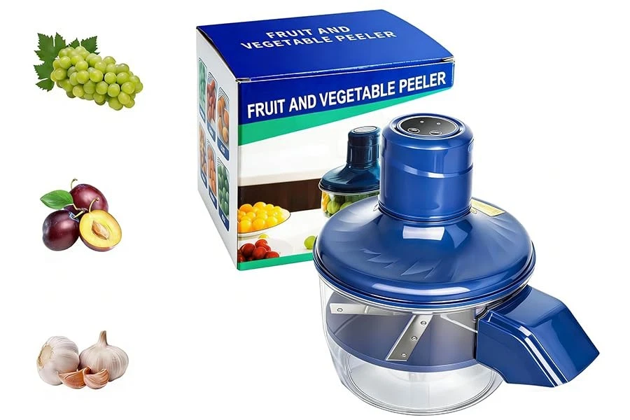 New Electric Garlic Peeler Machine, Electric Grape Peeling Machine, Automatic...