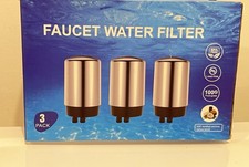 Brita Faucet Water Filter Replacement Cartridges 3 Pack Open Box New BPA Free