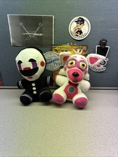 Funko FNAF Five Nights At Freddy's Puppet Marionette Clown Foxy Plush Lot