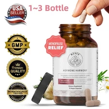 Happy Mammoth Hormone Harmony Natural Hormonal Support for Women 72 Capsules