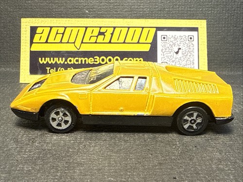 1970’s LINTOY - MERCEDES BENZ C111 EXPERIMENTAL CAR - Yellow - No Box - Picture 2 of 11