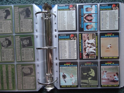 1971 TOPPS BASEBALL NEAR COMPLETE SET LOT(587/752)w/STARS,RC's,SEMI-HIGH #'S - Picture 11 of 22