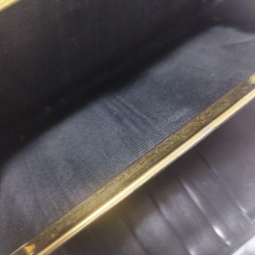 Chanel Black Caviar Leather Long Wallet Crossbody Chain Strap Iconic Elegant - Picture 15 of 20