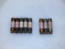 Lot of 8 - Gould/Shawmut 1.6-0.6 Amp Fuses