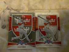 2024 Panini Crusade Lot (2) Chase Davis St. Louis Cardinals #140 Silver Parallel